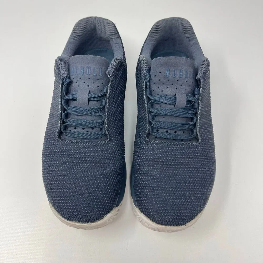 NOBULL Nobull SF Trainer Athletic Sneaker Shoes Navy Blue White Women’s Size 8